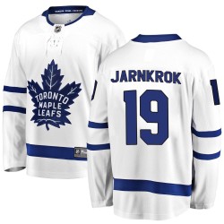 Calle Jarnkrok Toronto Maple Leafs Youth Fanatics Branded White Breakaway Away Jersey