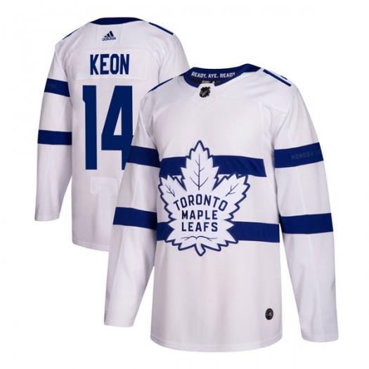 Dave Keon Toronto Maple Leafs Youth Adidas Authentic White 2018 Stadium Series Jersey