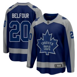 Ed Belfour Toronto Maple Leafs Men's Fanatics Branded Royal Breakaway 2020/21 Special Edition Jersey