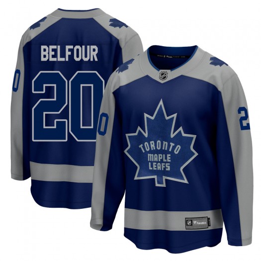 Ed Belfour Toronto Maple Leafs Men's Fanatics Branded Royal Breakaway 2020/21 Special Edition Jersey
