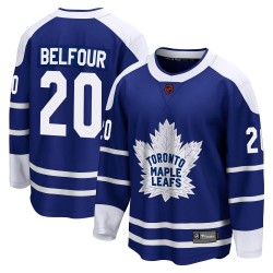 Ed Belfour Toronto Maple Leafs Youth Fanatics Branded Royal Breakaway Special Edition 2.0 Jersey