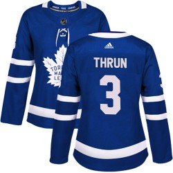 Henry Thrun Toronto Maple Leafs Women's Adidas Authentic Blue Home Jersey