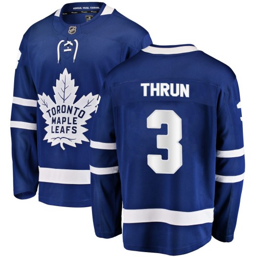 Henry Thrun Toronto Maple Leafs Youth Fanatics Branded Blue Breakaway Home Jersey