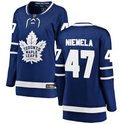 Topi Niemela Toronto Maple Leafs Women's Fanatics Branded Blue Breakaway Home Jersey